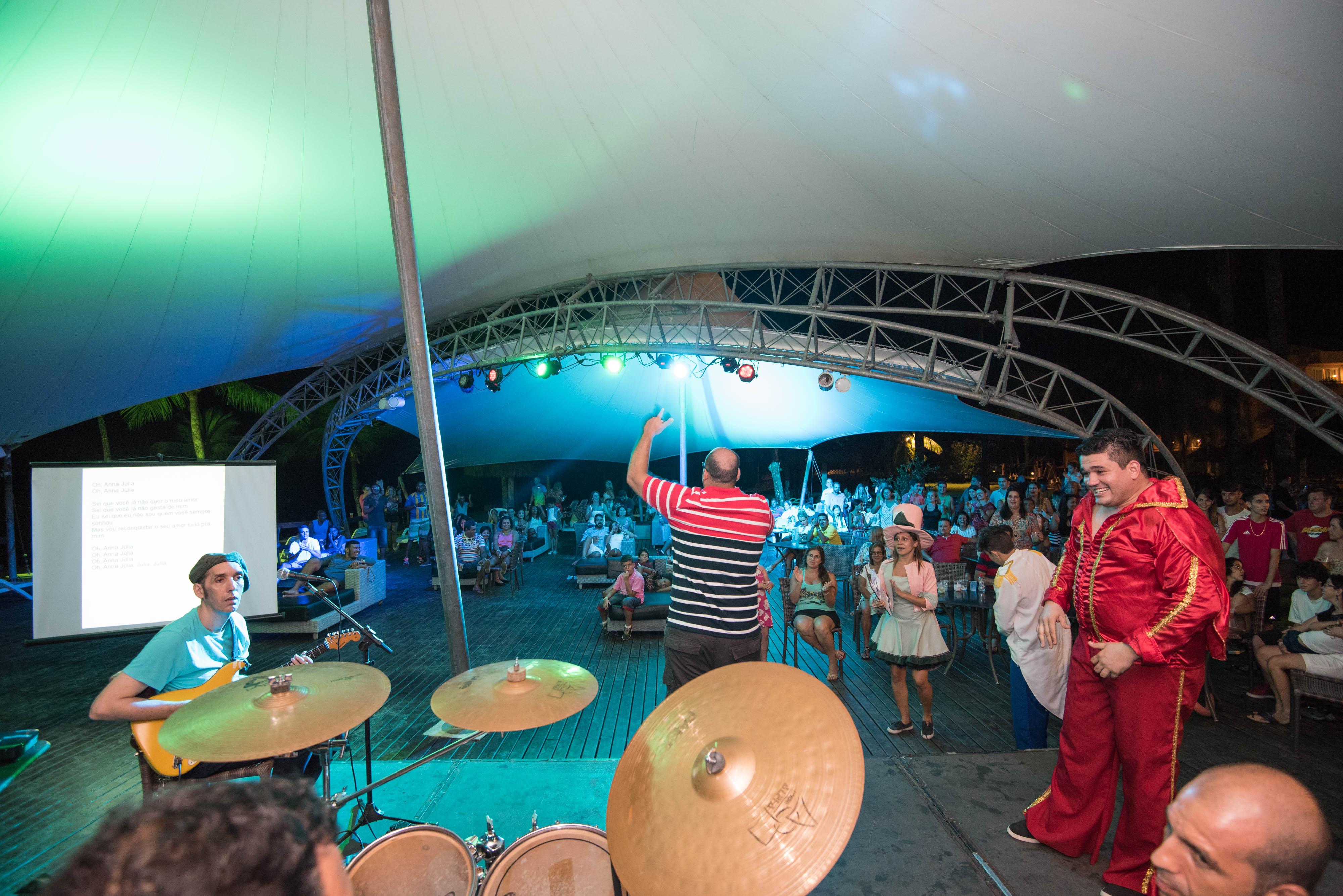 Vila Gale Eco Resort Angra อังกราโดสเฮย์ส ภายนอก รูปภาพ The stage at the 2008 festival
