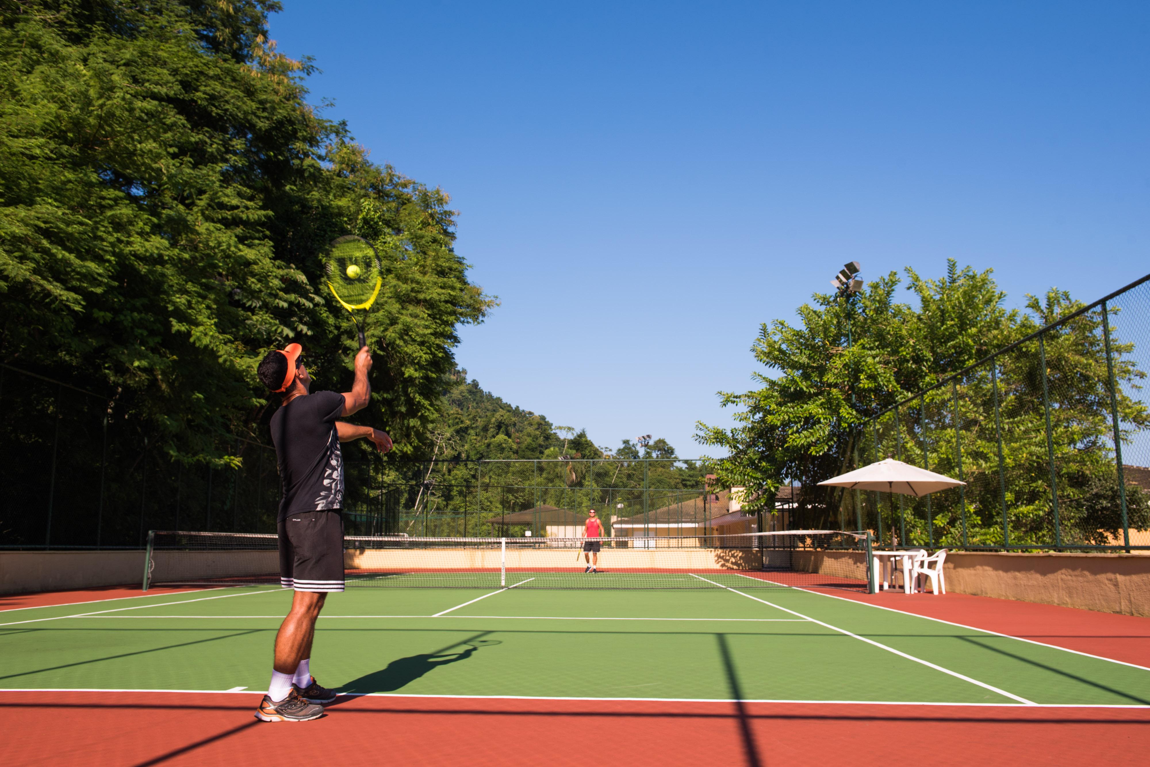 Vila Gale Eco Resort Angra อังกราโดสเฮย์ส ภายนอก รูปภาพ Tennis at the 2012 Olympics