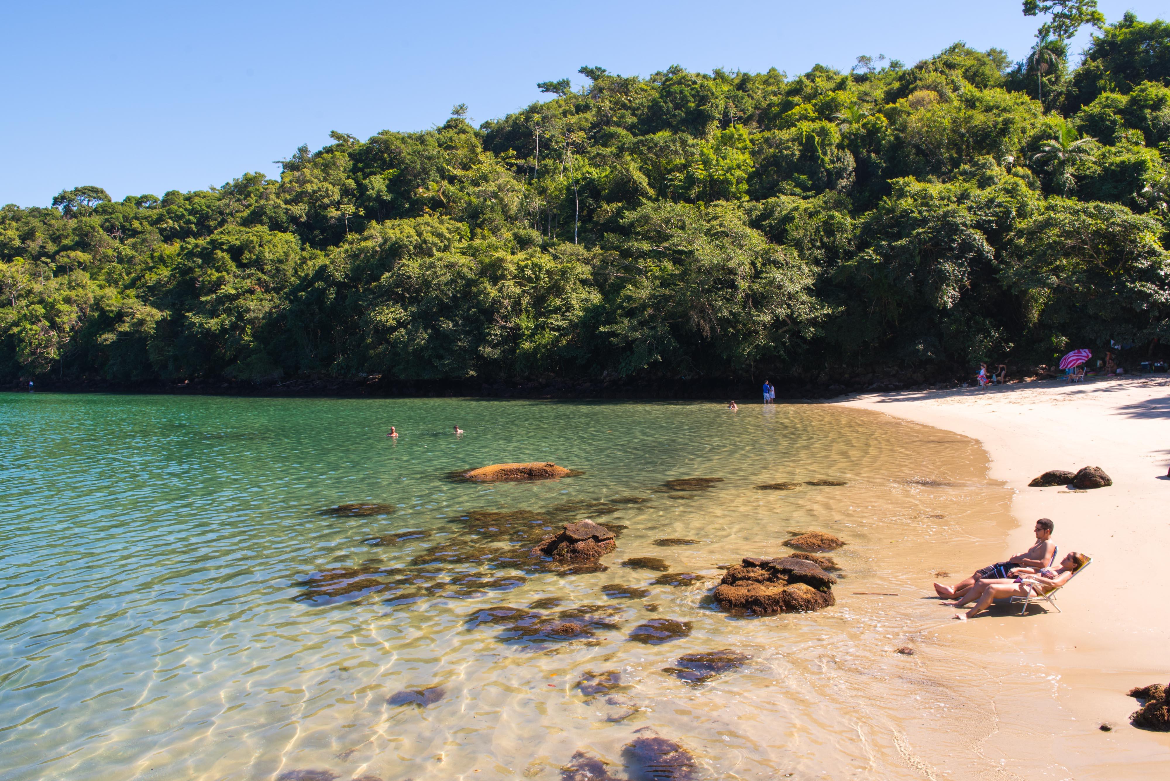 Vila Gale Eco Resort Angra อังกราโดสเฮย์ส ภายนอก รูปภาพ Beach at the park