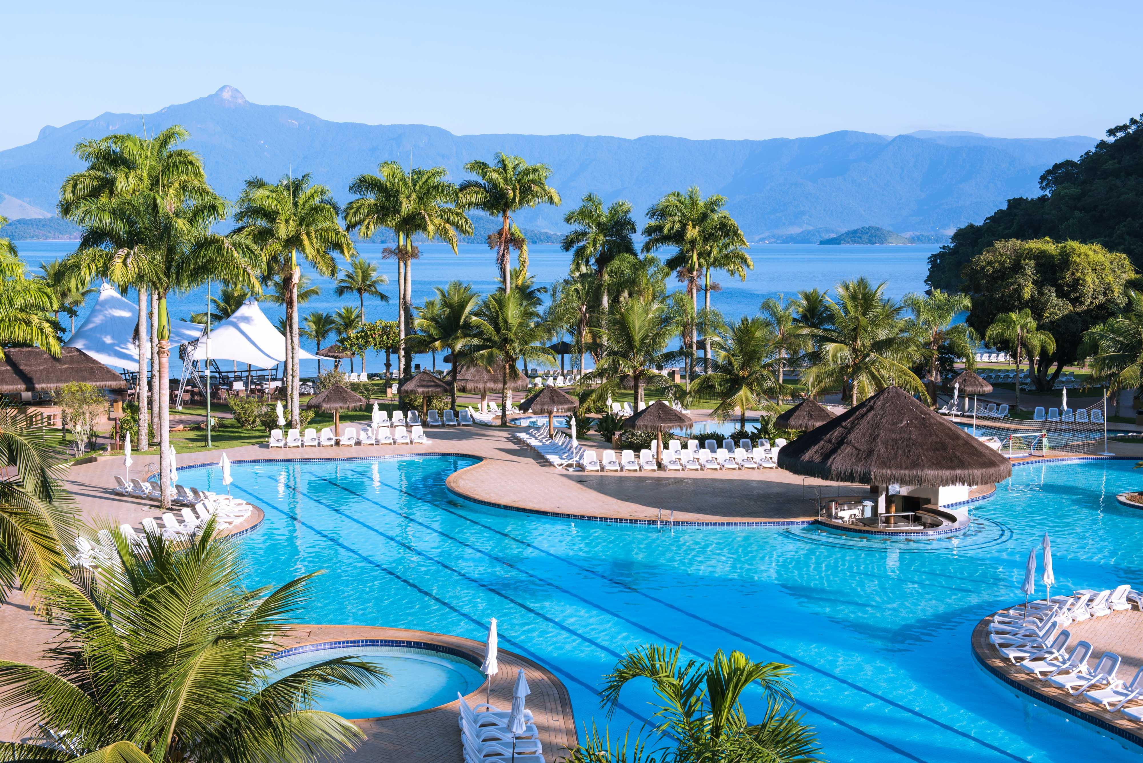 Vila Gale Eco Resort Angra อังกราโดสเฮย์ส ภายนอก รูปภาพ The resort's swimming pool