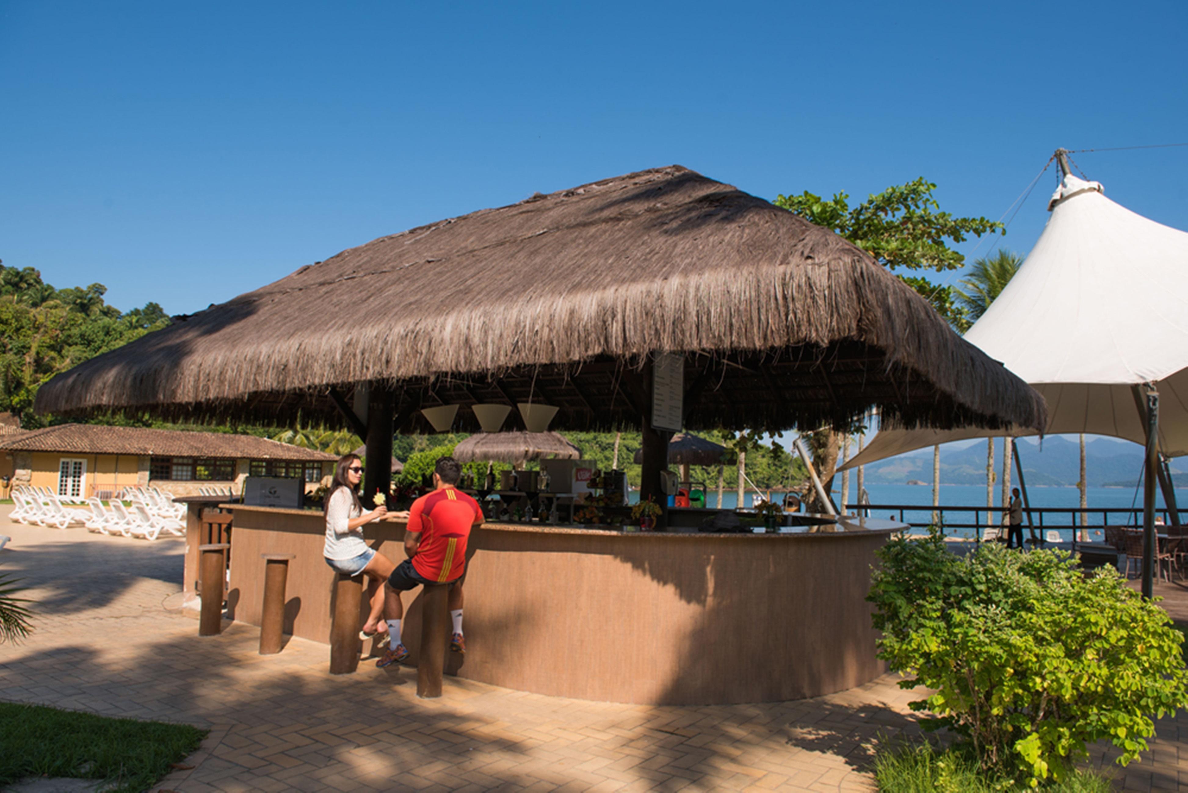 Vila Gale Eco Resort Angra อังกราโดสเฮย์ส ภายนอก รูปภาพ Beach bar in Arraial do Cabo, Rio de Janeiro, Brazil